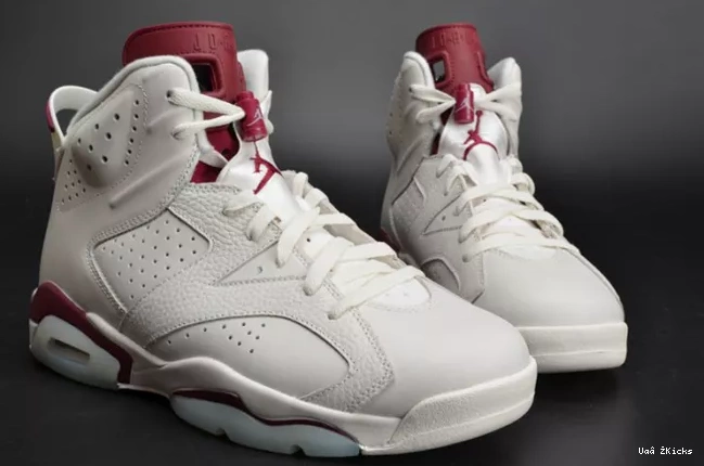 384664-116 Comfortable 6 Maroon Jordan 650 Retro 0811